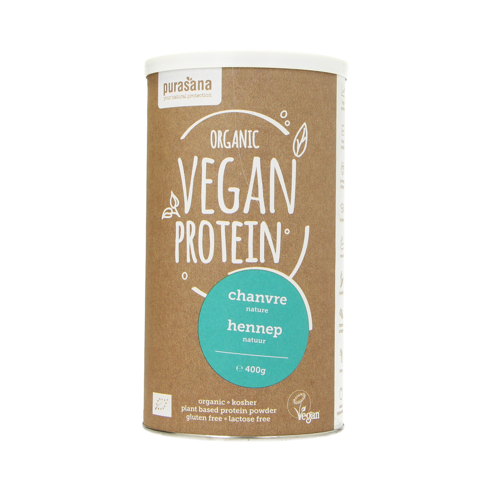 Vegan Protein Hennep Natuur 400g BIO
