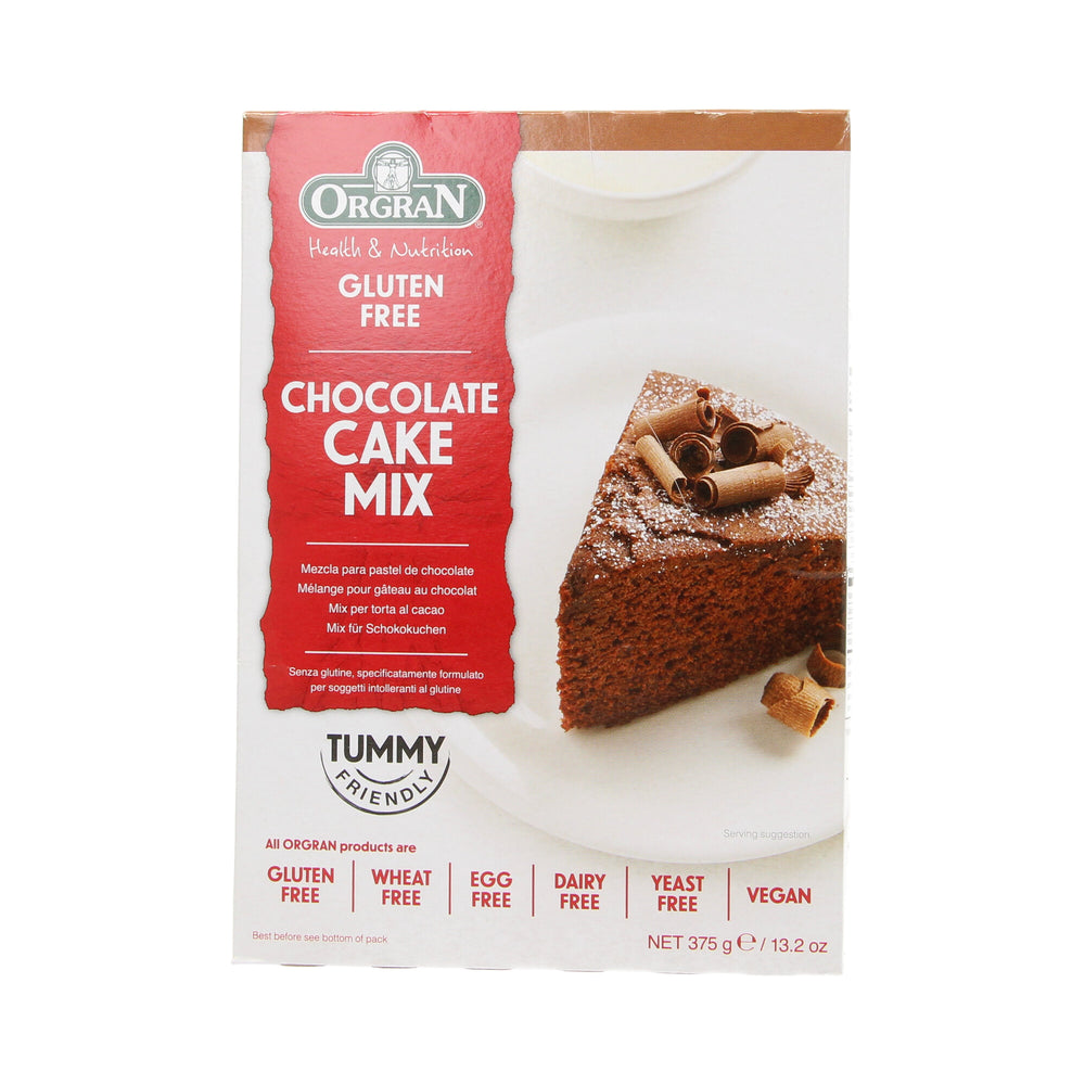 Mix voor chocolade cake 375g Glutenvrij