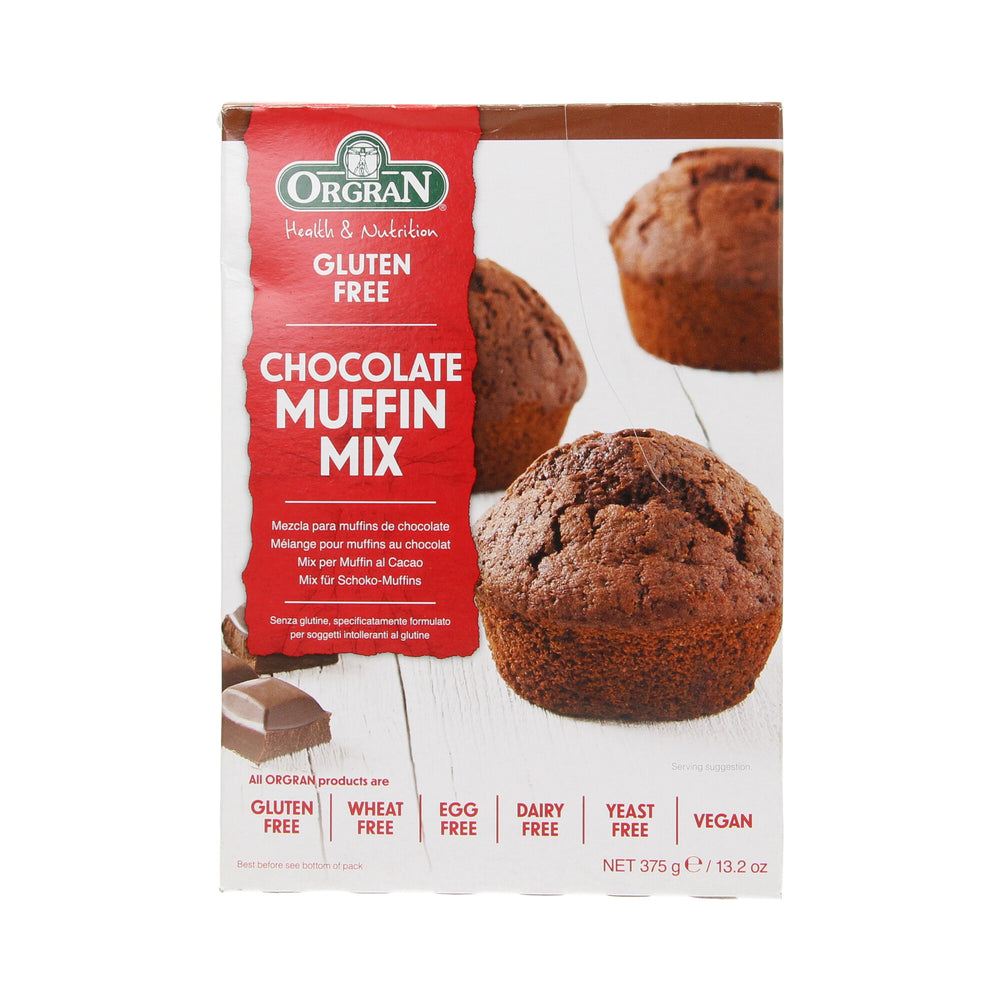 Chocolate muffin mix 375g Glutenvrij