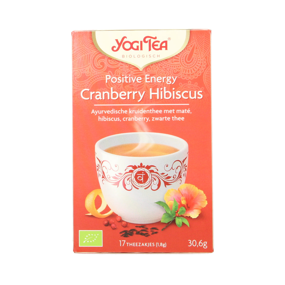 Positive energy cranberry hibiscus 17 builtjes BIO