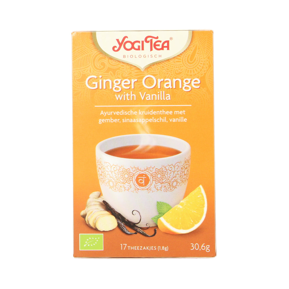 Ginger orange vanilla 17 builtjes BIO