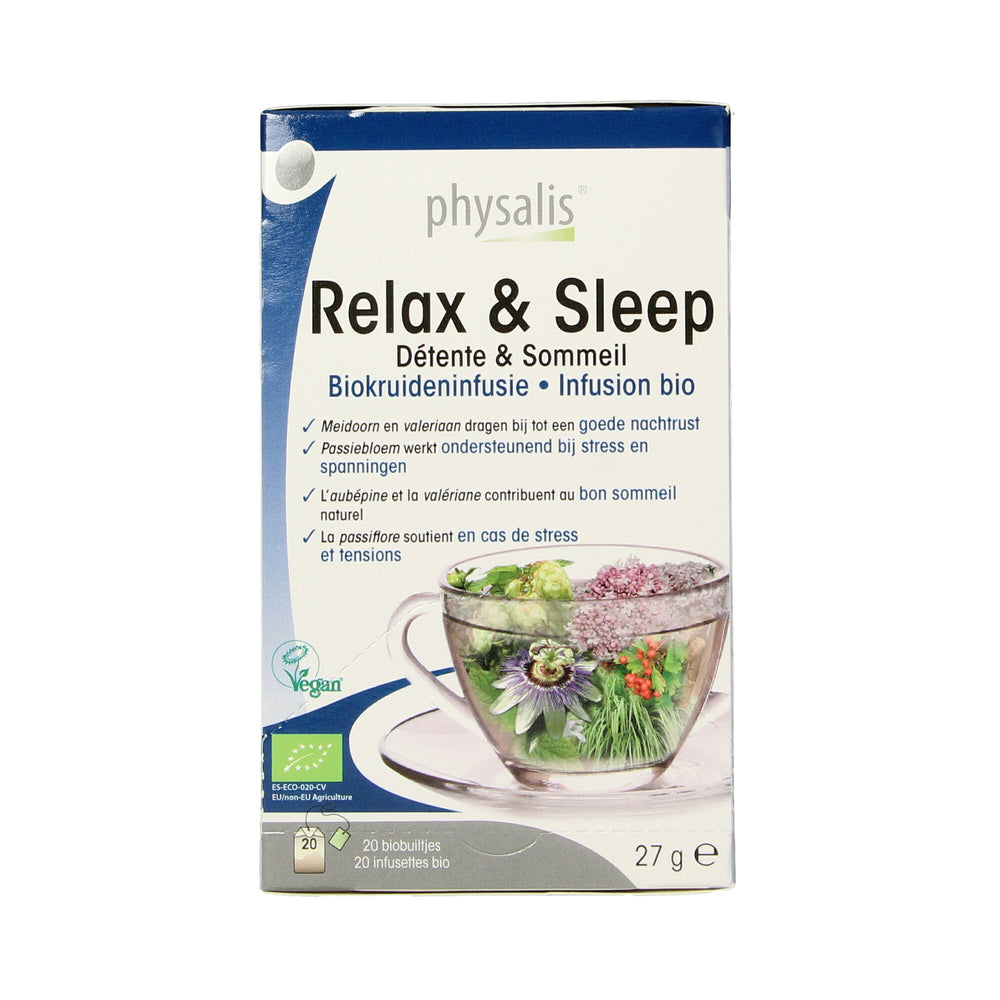 Relax & Sleep biokruideninfusie 20b.