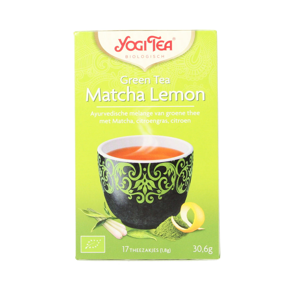 Matcha Lemon green tea 17 builtjes BIO