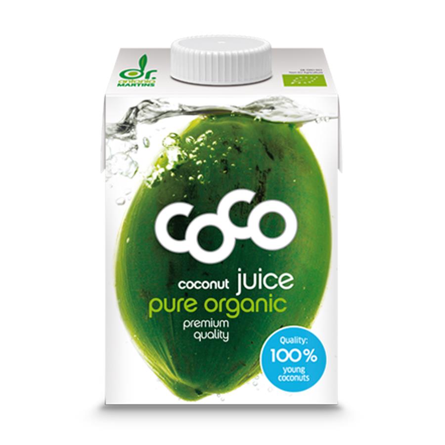Coco juice puur bio 500 ml