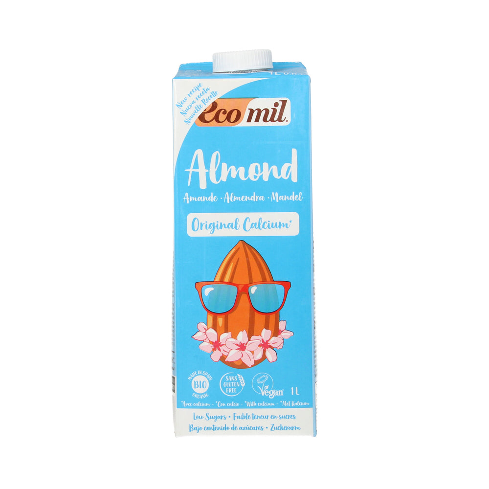 Almond drink nature +calcium zonder suiker BIO 1l