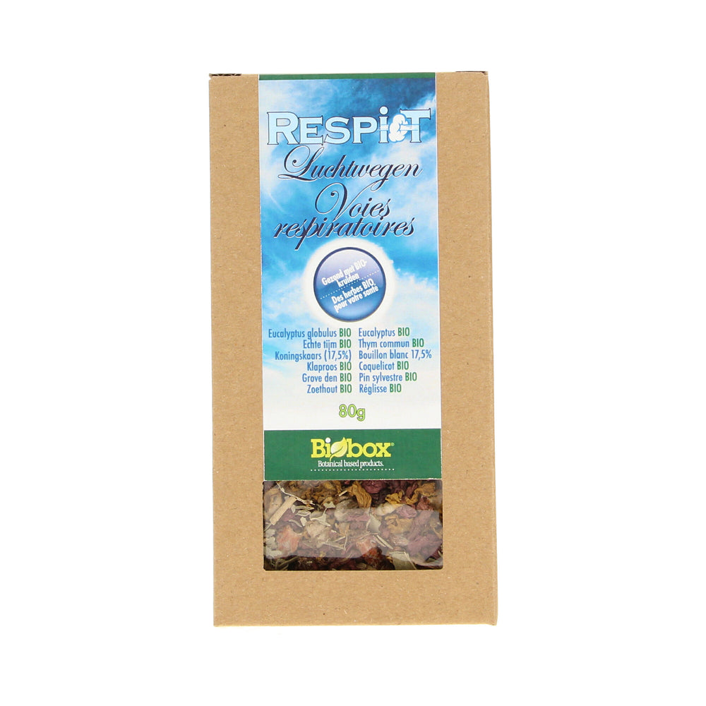 Respi-t (luchtw.) thee 80g BIO