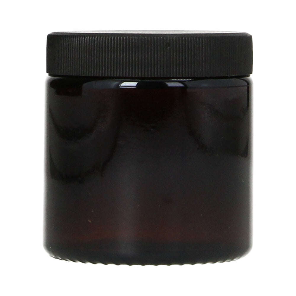 Crème Pot 120ml Amber Glas